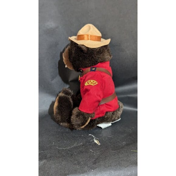Bucky Beaver Stuffed Animal House Soft Toy Canadian Mountie RMCP Canada  10" - Picture 2 of 7